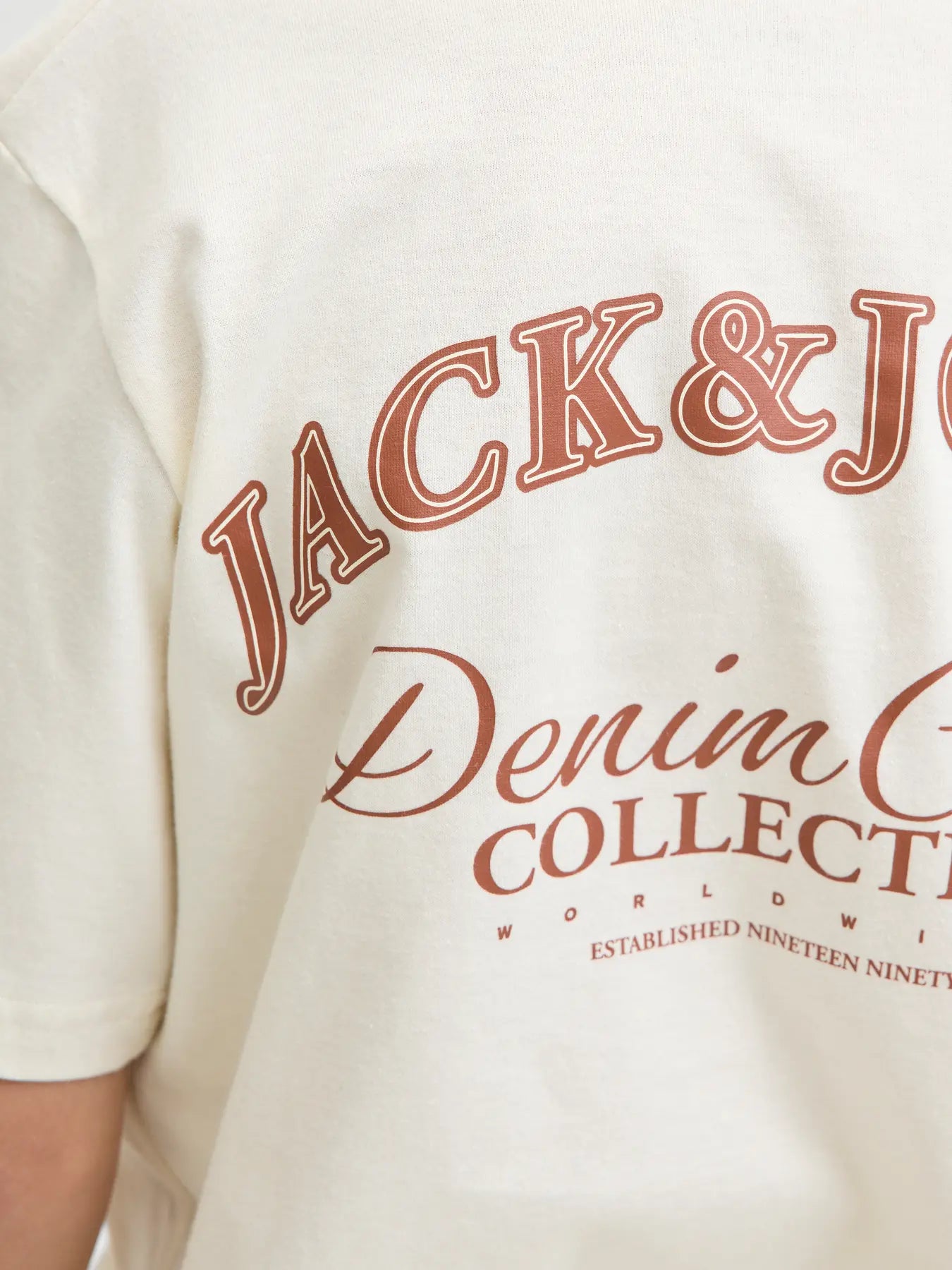 Jack & Jones Kids T-Shirt Antique White