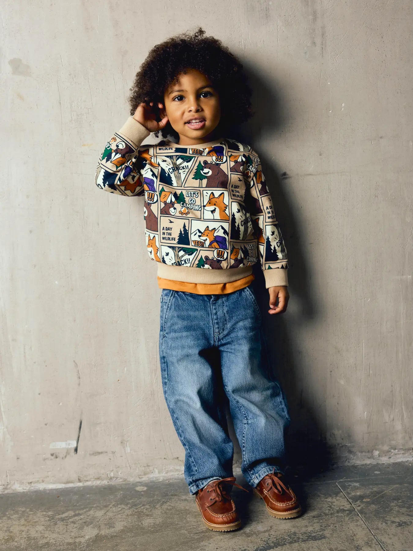 Name it Sweatshirt Comic Fuchs & Bär sesame