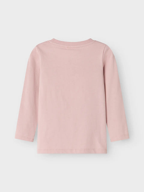 Name it Langarmshirt Zopf Mädchen lilac