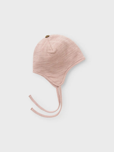 Name it Merino Bindemütze shadow gray