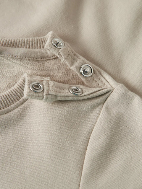 Name it Sweatshirt Hubschrauber beige