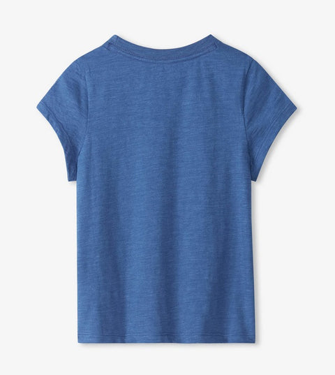 Hatley T-Shirt Free Spirit blau
