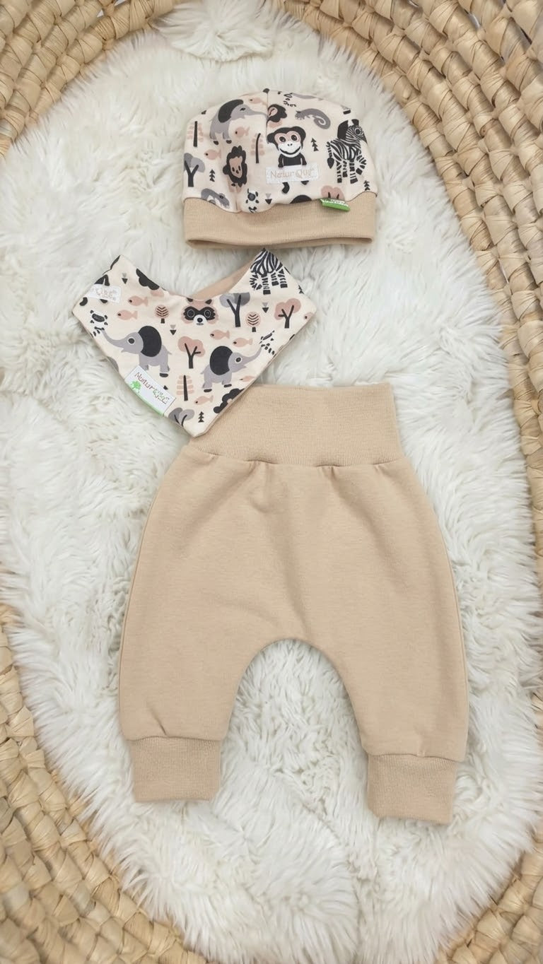 MitwachsSet für Babys - NaturKind Biomode Design + Uni Beige