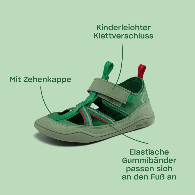 Affenzahn Sandale Vegan Breezy Einhorn