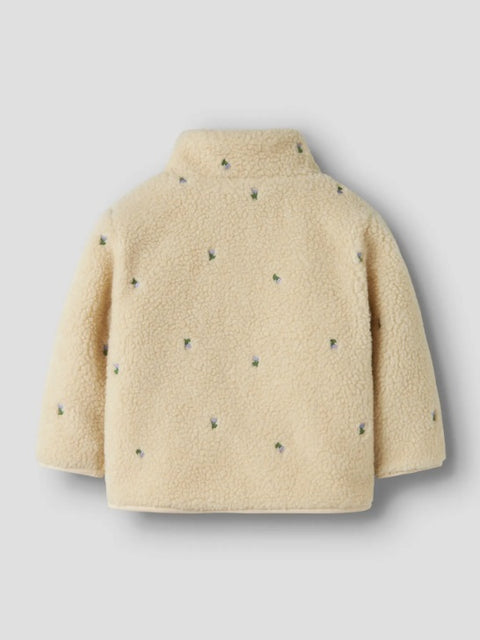 Name it Teddy Jacke Blumen creme