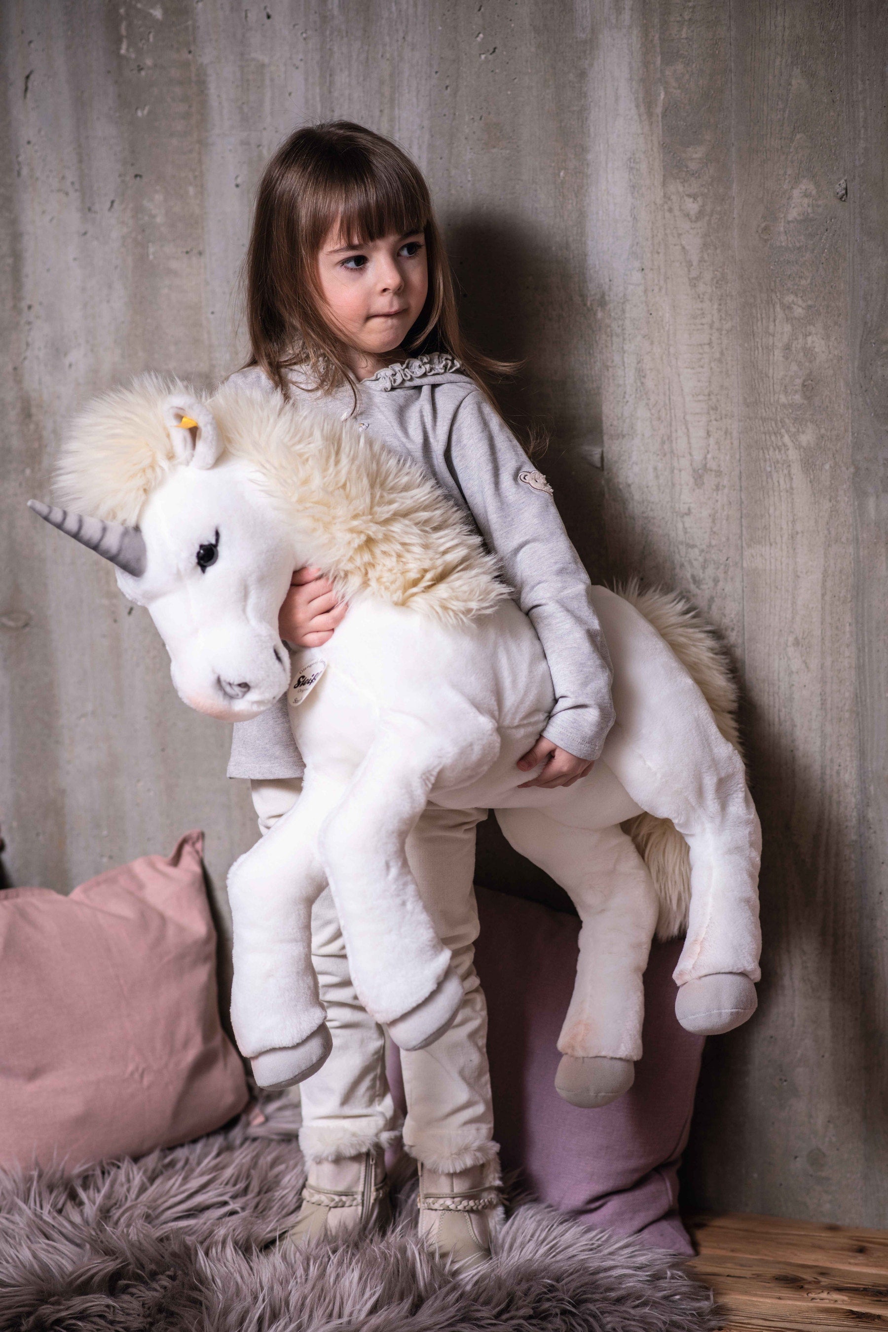 Steiff Starly Schlenker Einhorn