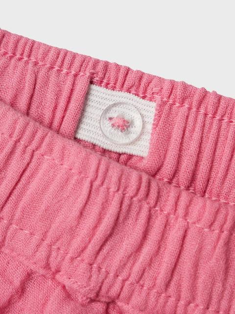 Name it Musselin Shorts pink