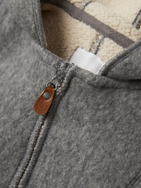 Name it Woll Einteiler grau meliert