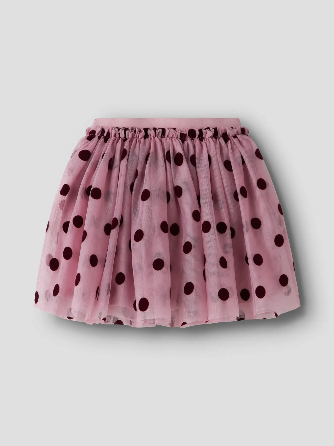 Name it Tüll Rock Punkte lilas/wild ginger