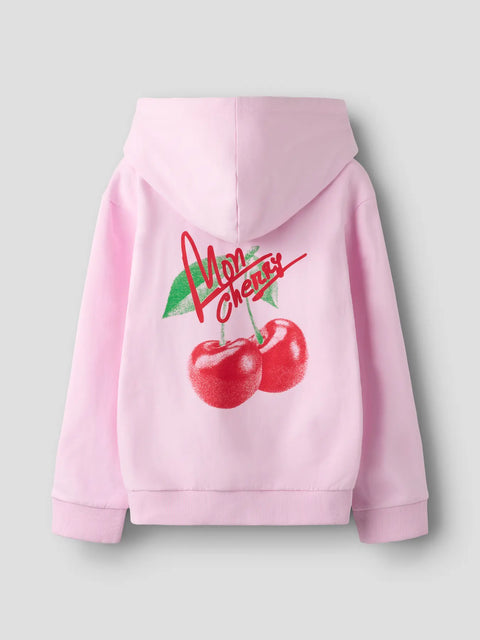 Name it Sweat Hoodie Mon Cherry zartrosa