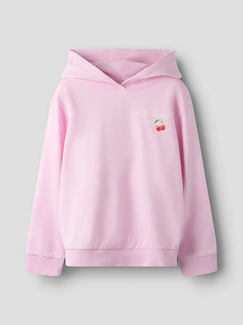 Name it Sweat Hoodie Mon Cherry zartrosa