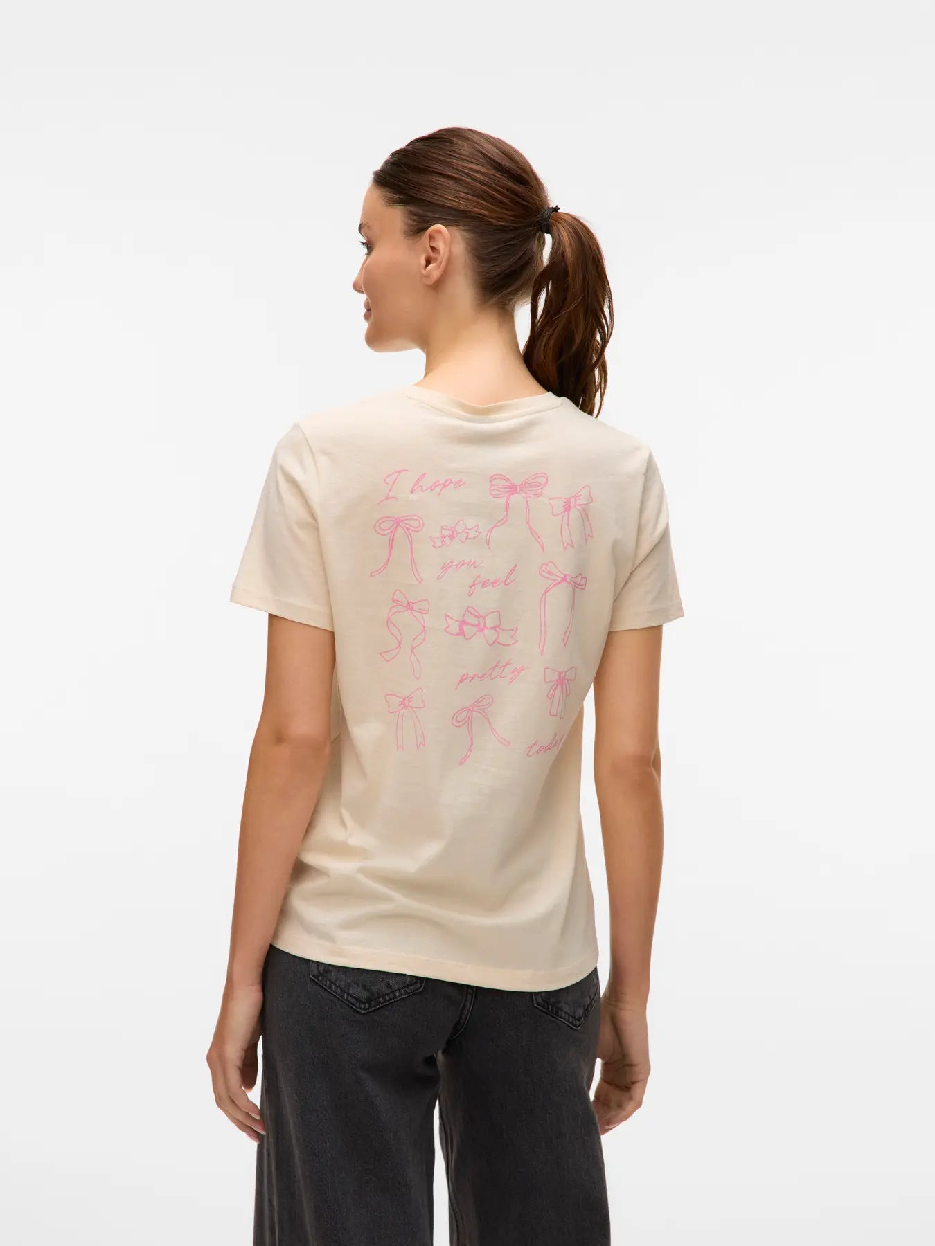 Vero Moda T-Shirt Feeling Pretty birch