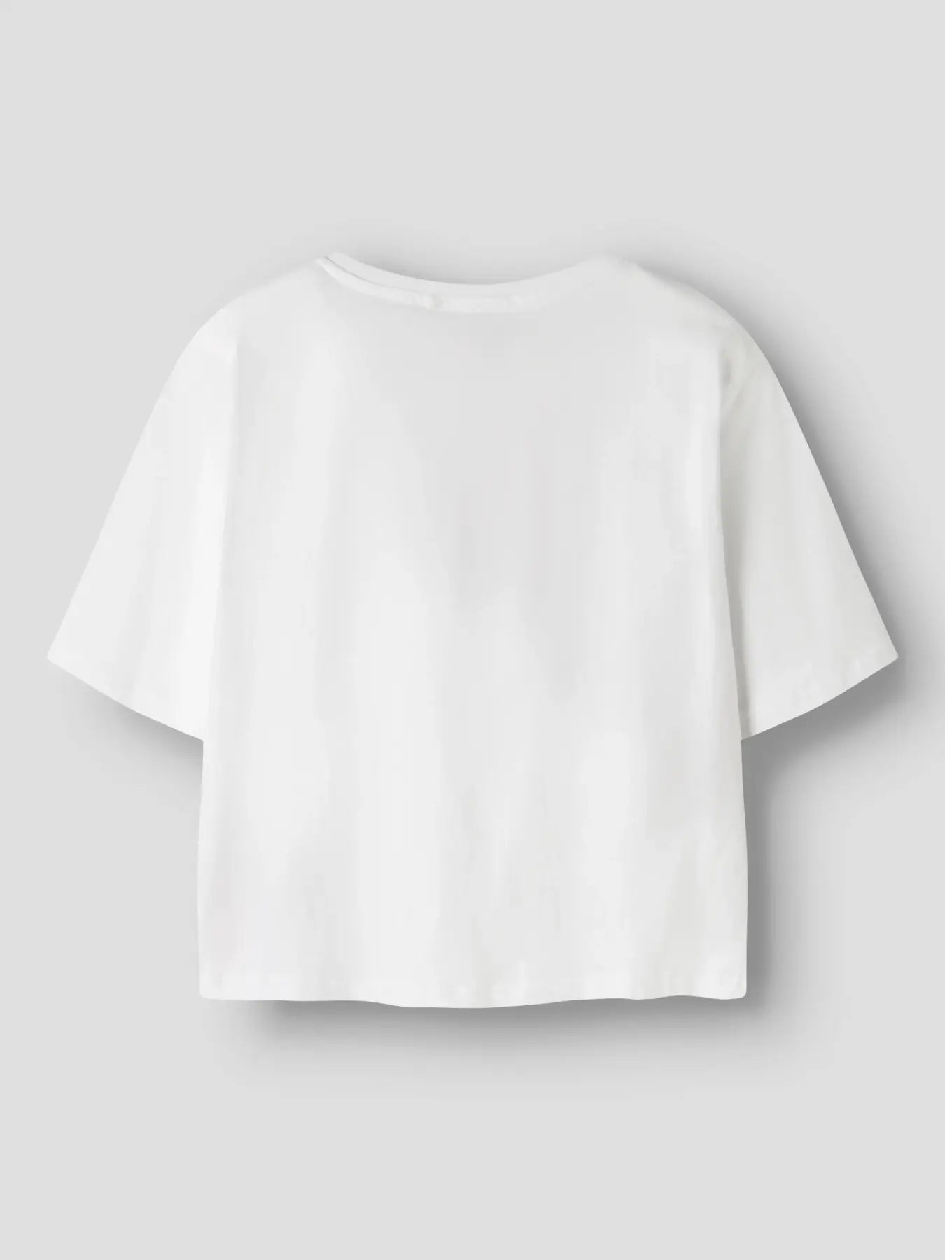 Name it Short T-Shirt Erdbeere weiß