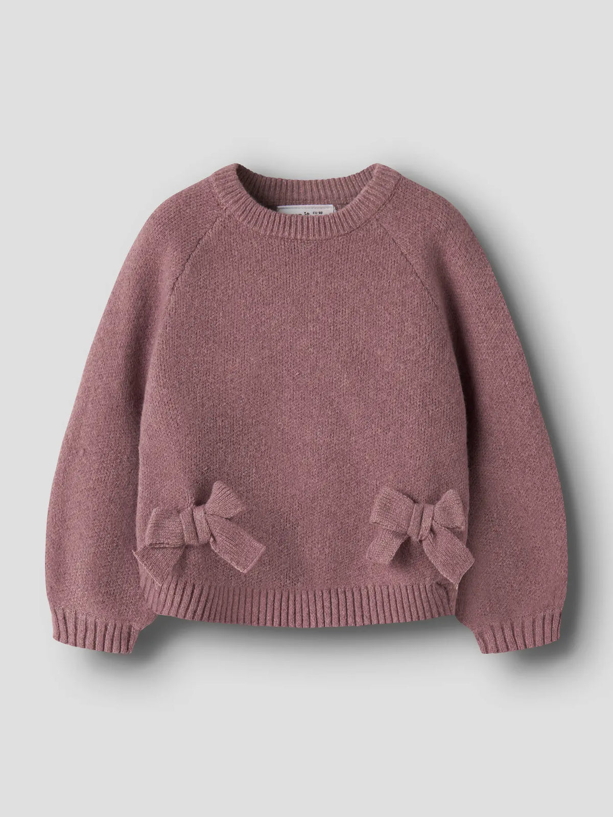 Name it Strickpullover Schleifen wild ginger