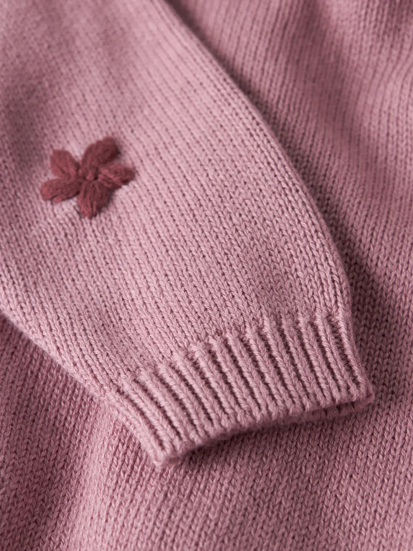 Name it Strickjacke Flowers lilas