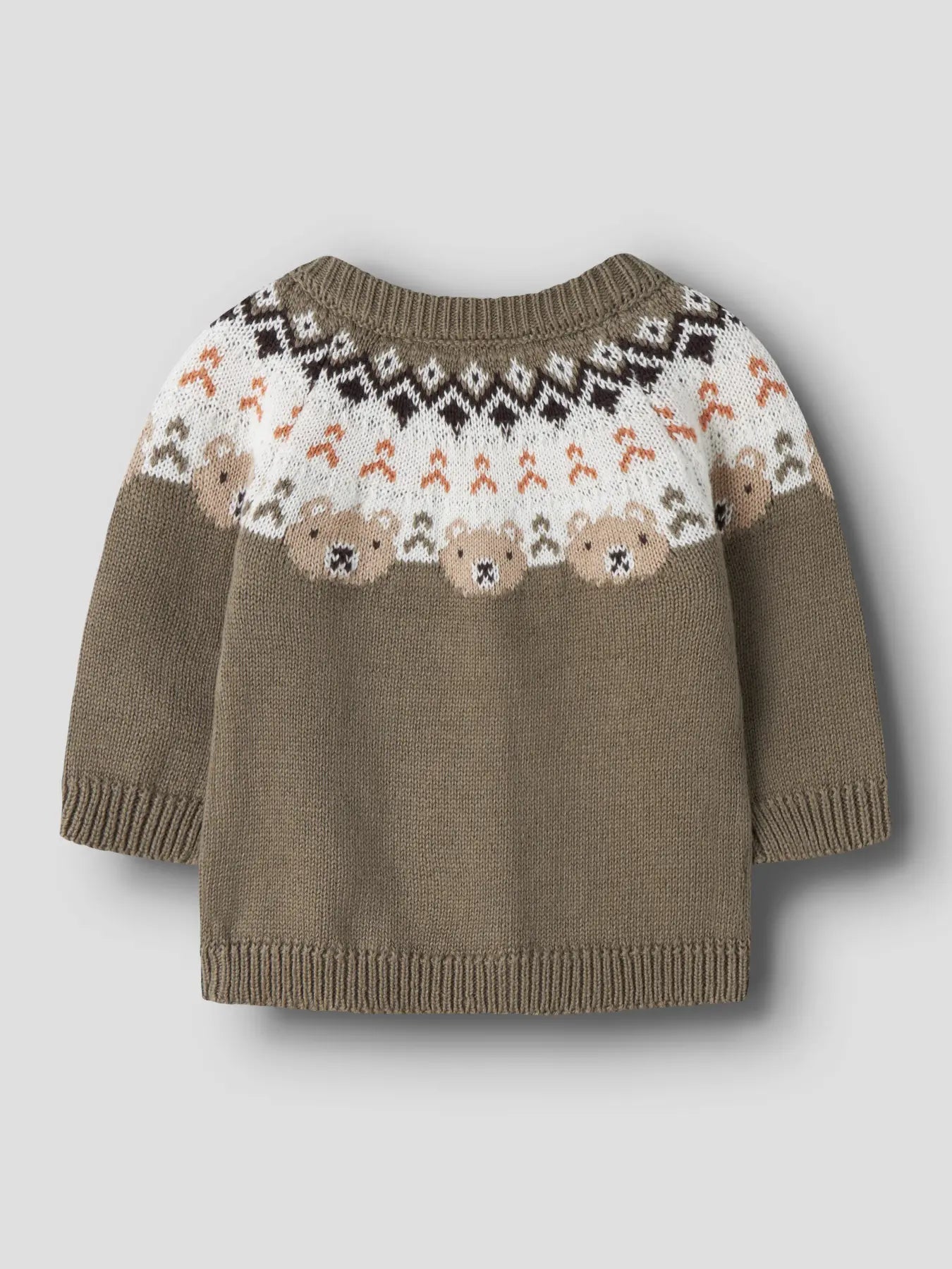Name it Norweger Bärchen Strickjacke mermaid