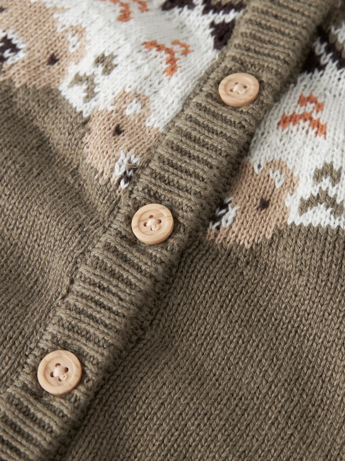 Name it Norweger Bärchen Strickjacke mermaid