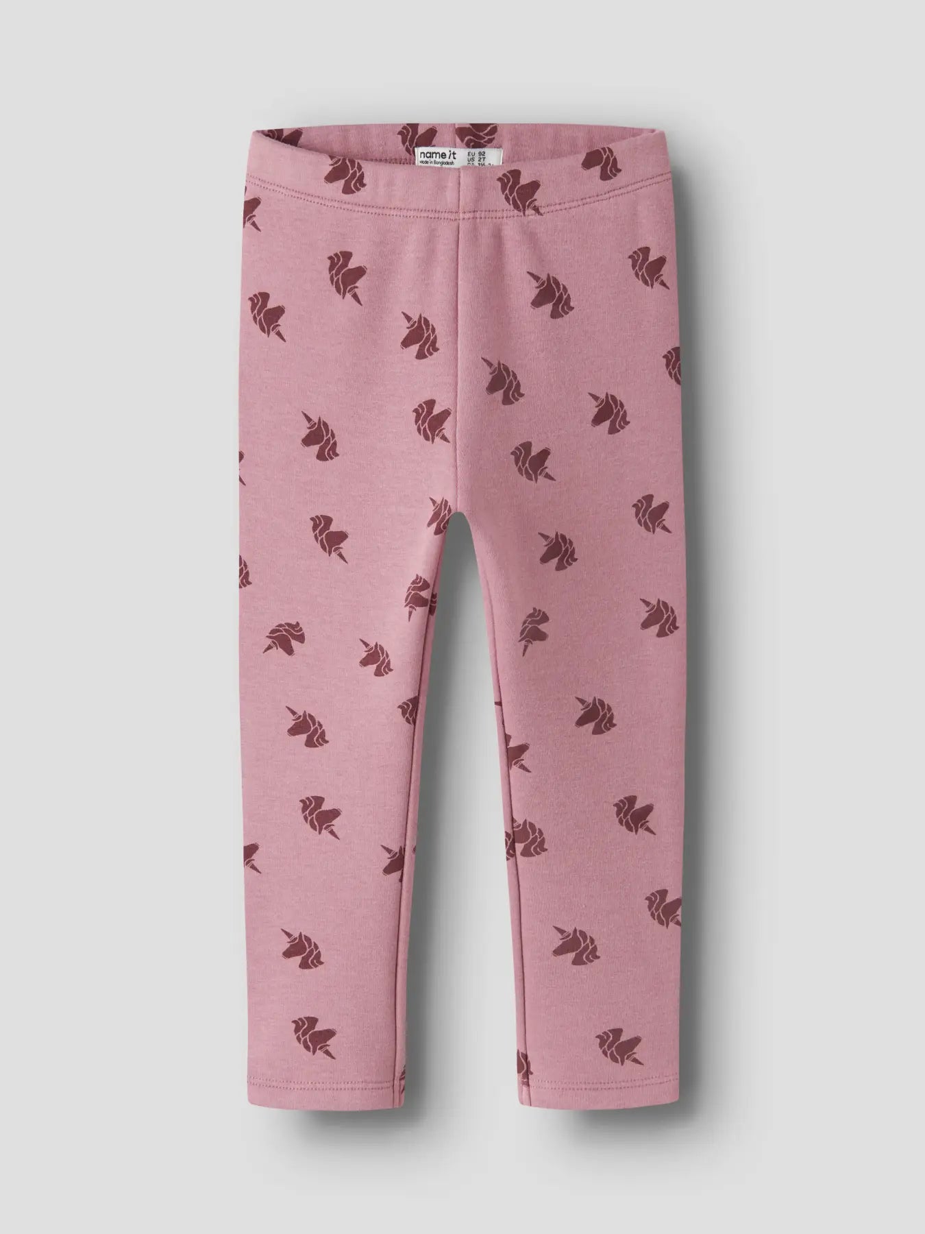 Name it Fleece Leggings Einhörner wild ginger
