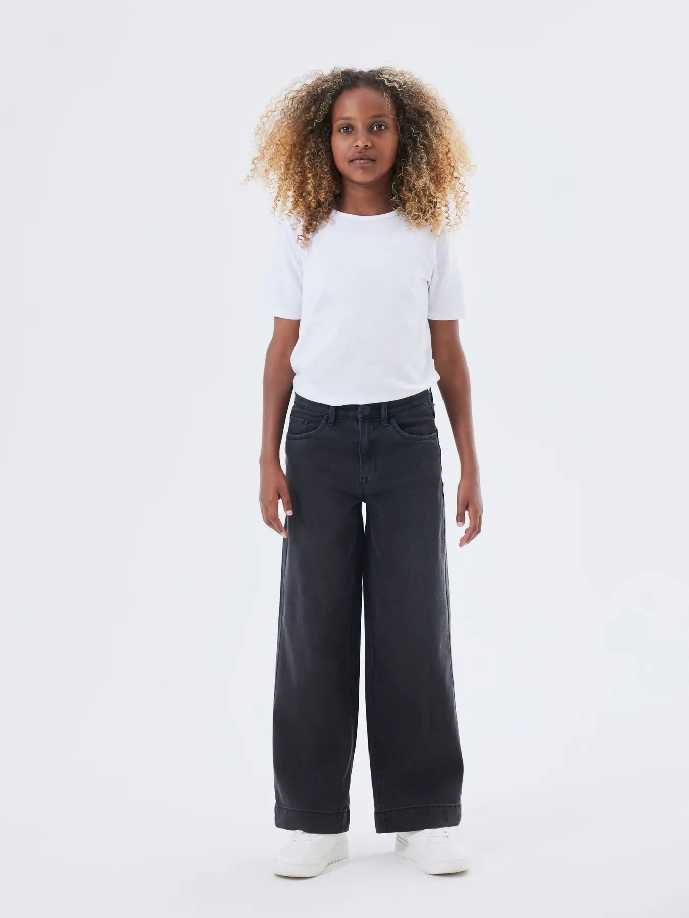 Name it Weite Jeans Black Denim